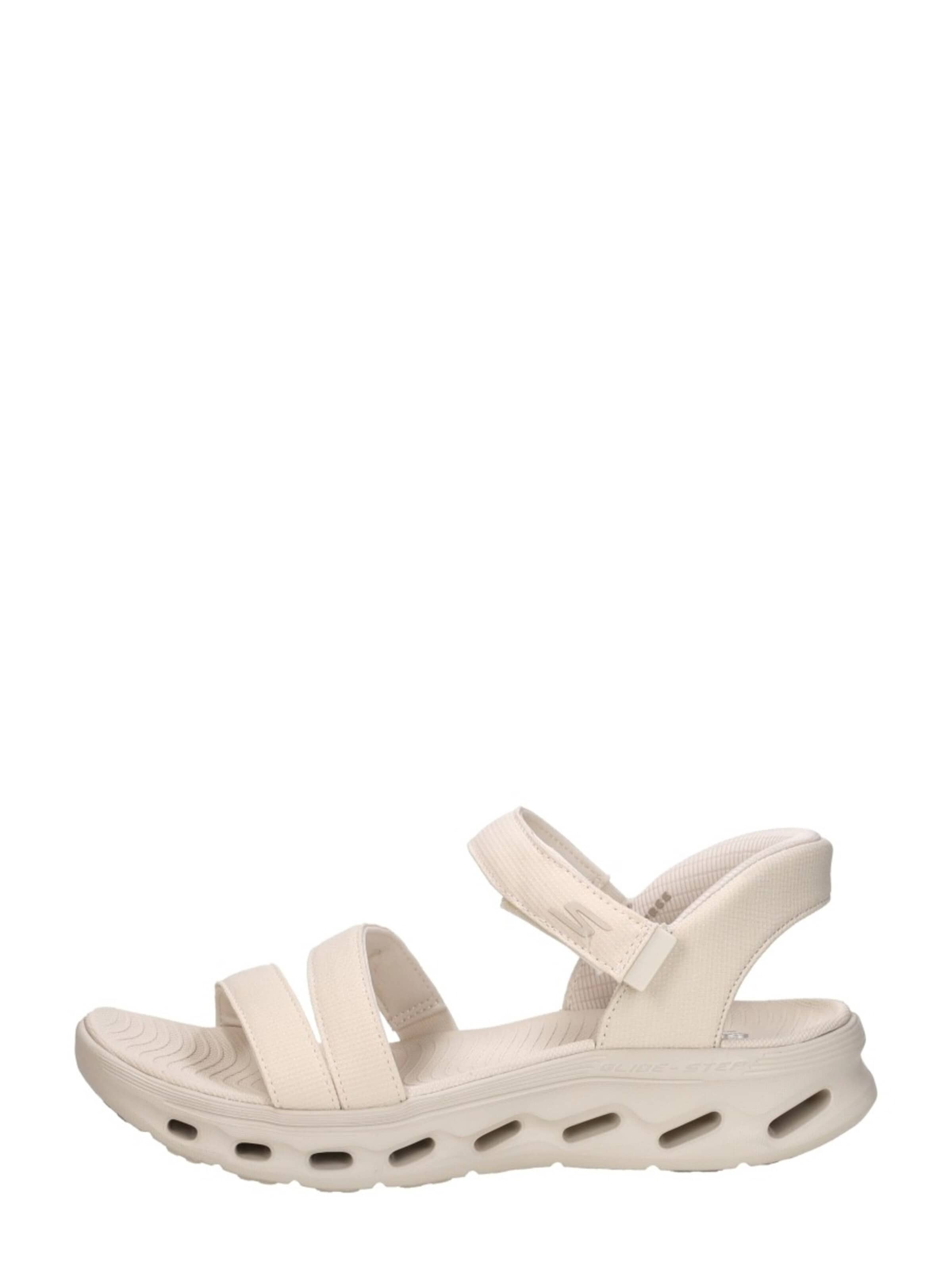 SKECHERS Sandal 'Slip-Ins: Go Walk Glide-Step' in Beige: front