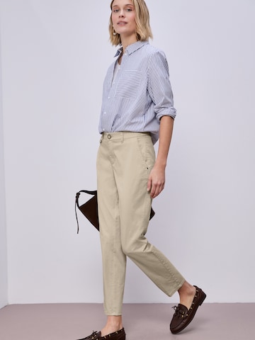 STREET ONE Regular Hose in Beige