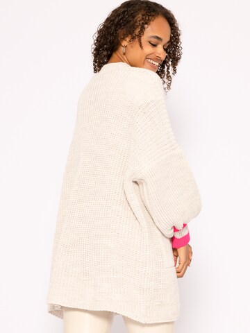 SASSYCLASSY Oversized cardigan in Beige