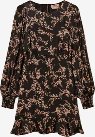 Twinset Kleid 'short dress in floral crêpe satin' in Mischfarben: Vorderseite