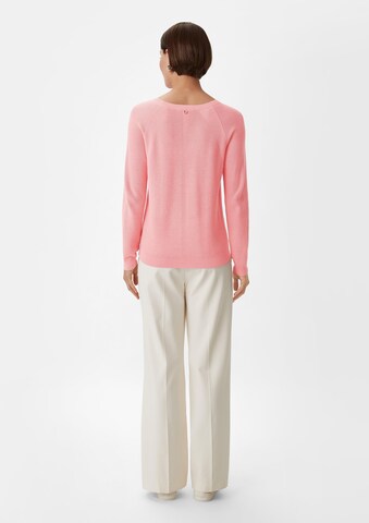COMMA Pullover in Pink: Rückseite