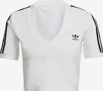 ADIDAS ORIGINALS Skjorte i hvit: forside