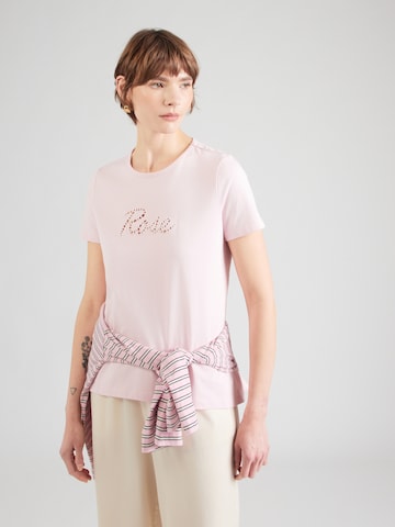 VERO MODA T-shirt 'VMMIRANDA' i rosa: framsida