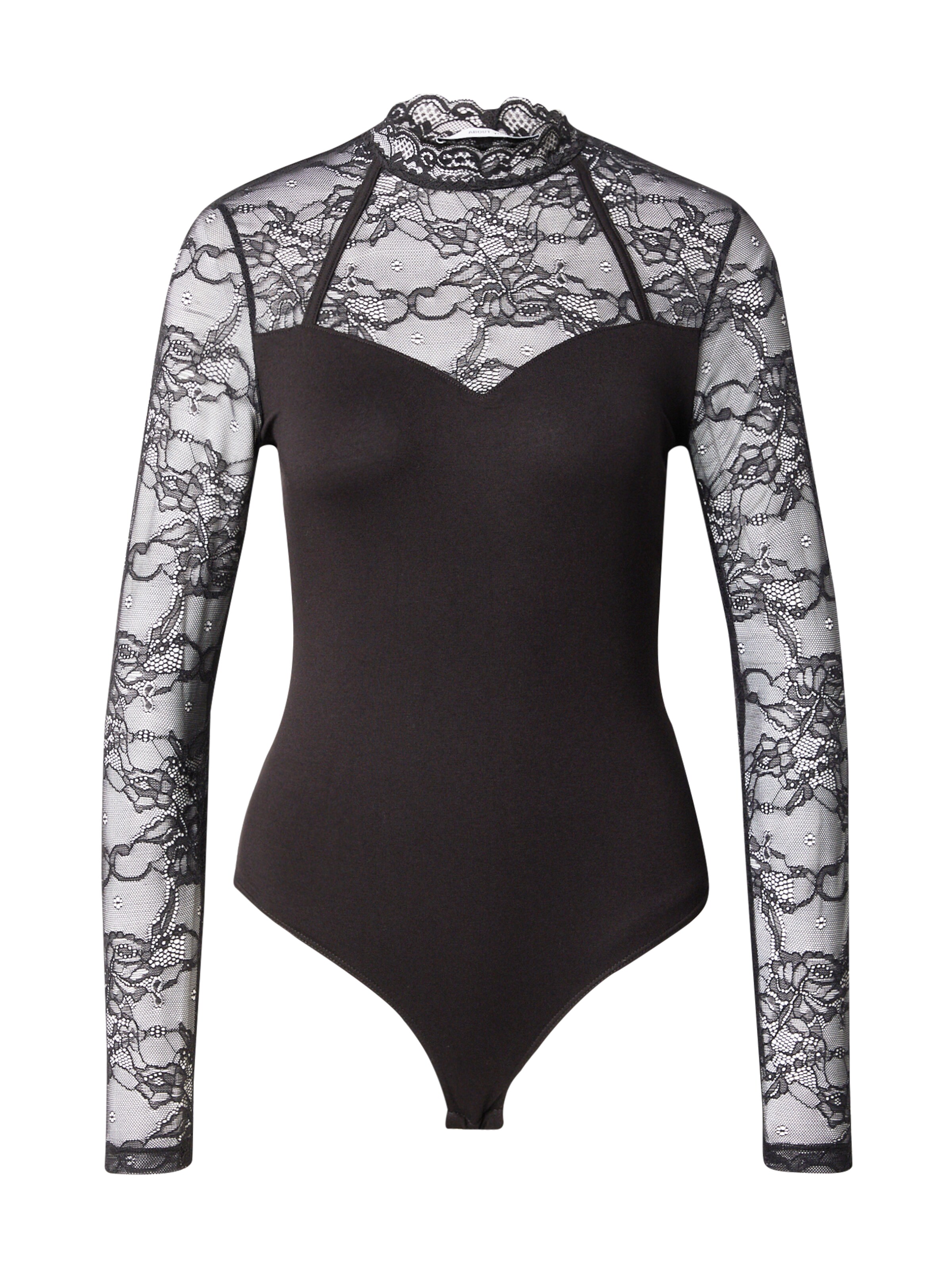 ABOUT YOU Shirt 'Auguste' in Black: front