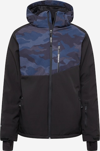 BRUNOTTI Athletic Jacket 'Twinstroke' in Black: front