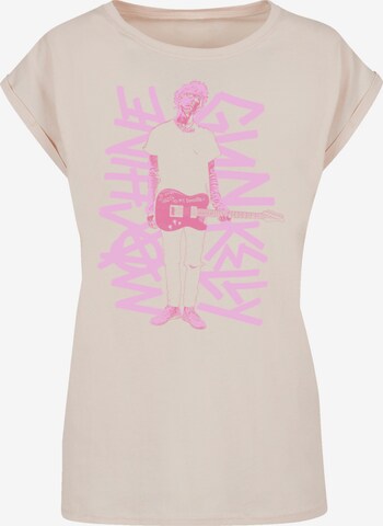 T-shirt 'Machine Gun Kelly Full Body' F4NT4STIC en beige : devant