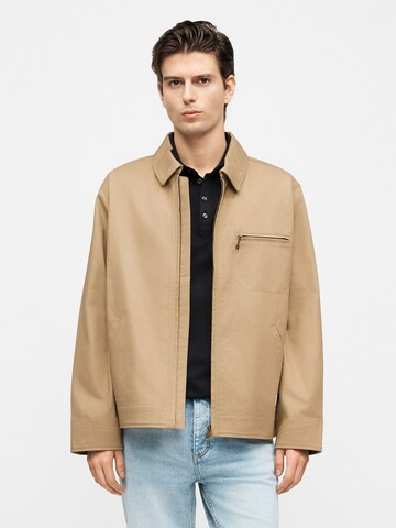Veste mi-saison 'Blake2621' HUGO en beige : devant