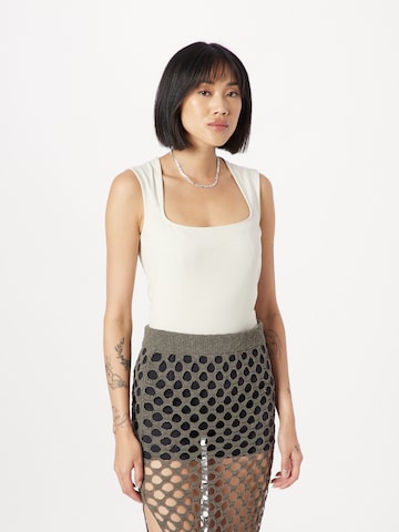 WEEKDAY Top 'Esti' in White: front