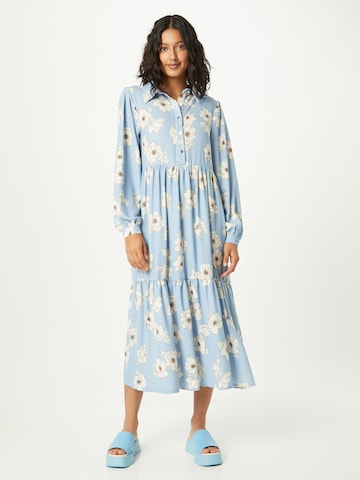 Dorothy Perkins Shirt dress in Blue: front