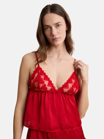 ETAM Slaapshirt 'Desir' in Rood: voorkant