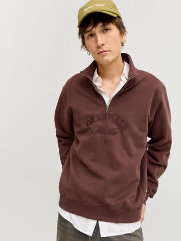Sweat-shirt JACK & JONES en marron