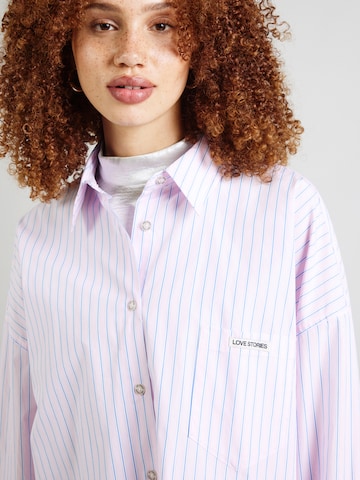 Chemisier 'Hailey' LOVE Stories en rose