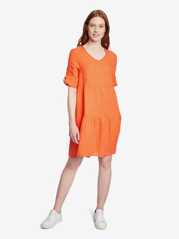 Cartoon Dress in Orange: front