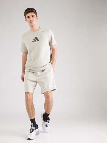 ADIDAS SPORTSWEAR regular Παντελόνι φόρμας σε γκρι