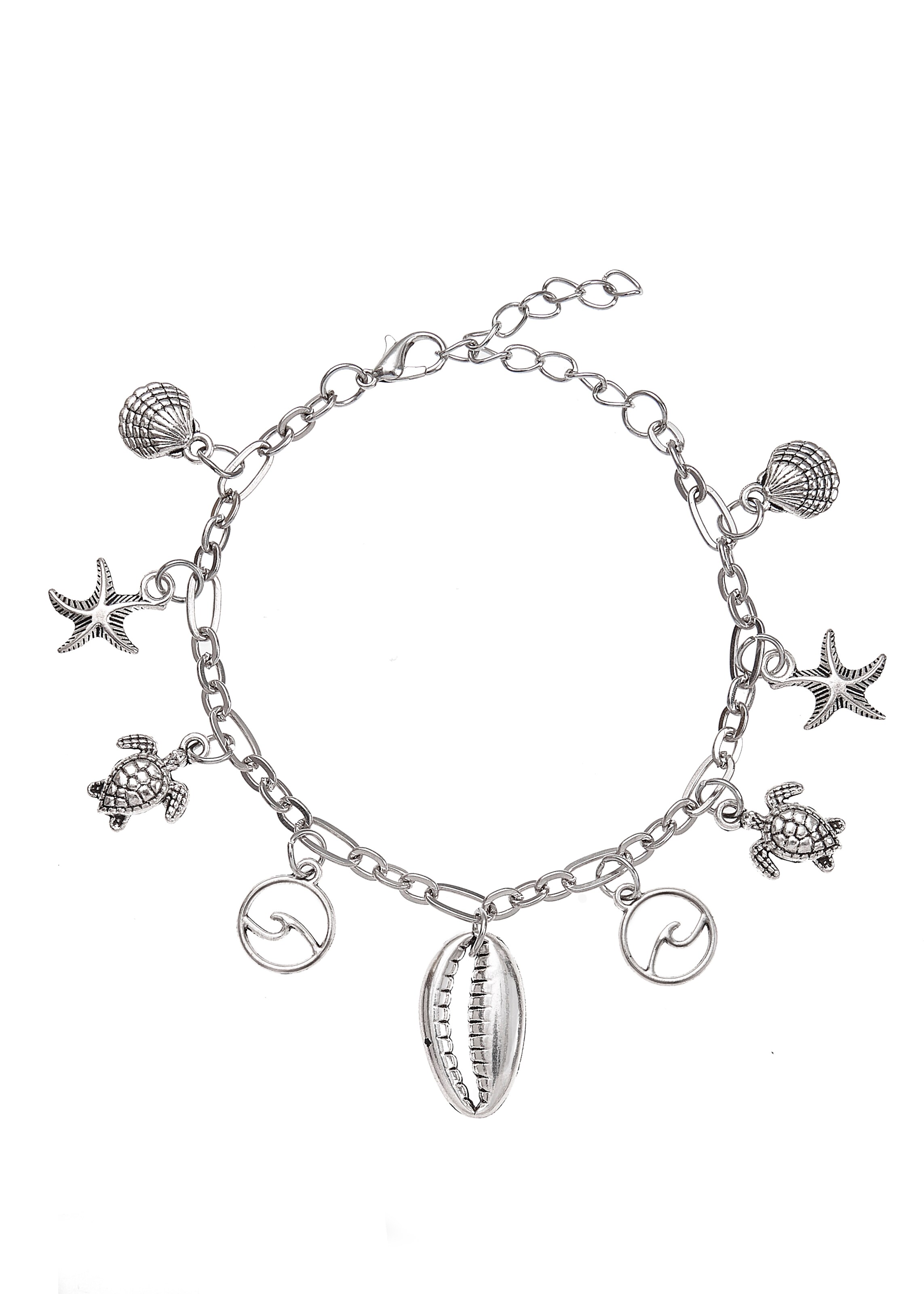 LASCANA Foot jewelry in Silver: front