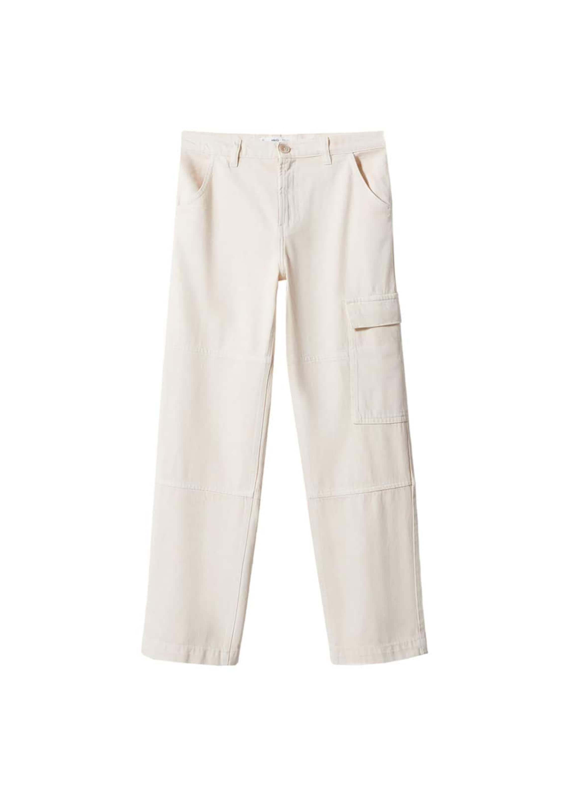 MANGO Regular Gargohousut värissä beige: etupuoli