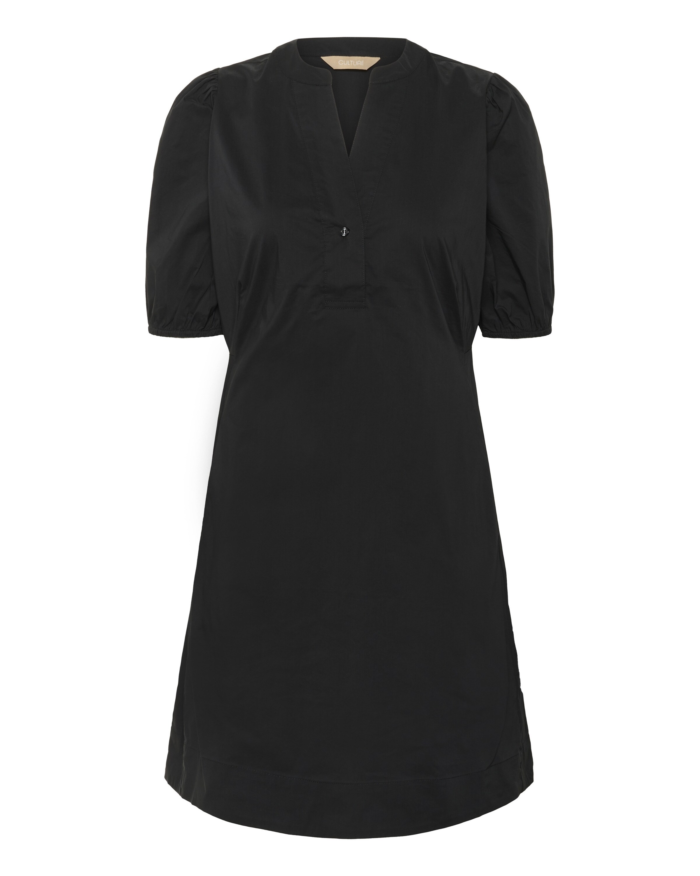 CULTURE Jurk 'Obla Antoinett' in Zwart: voorkant