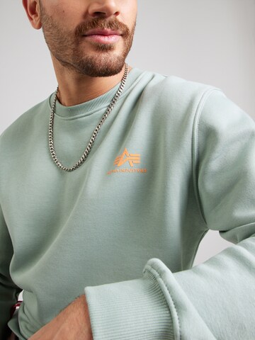 Sweat-shirt ALPHA INDUSTRIES en vert