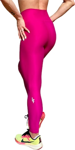 LUXFEEL - Leggings 'Leggings mit hoher Taille Myself' en rosa: frente