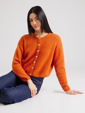 AMERICAN VINTAGE Kofta 'VITOW' i orange: framsida