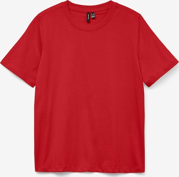 T-shirt 'VMPaulina' VERO MODA en rouge : devant