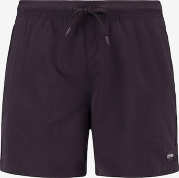 purpurinė Shiwi Maudymosi šortai 'Nate': priekis
