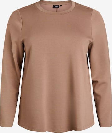 ZizziBluza 'MONA' - smeđa boja: prednji dio