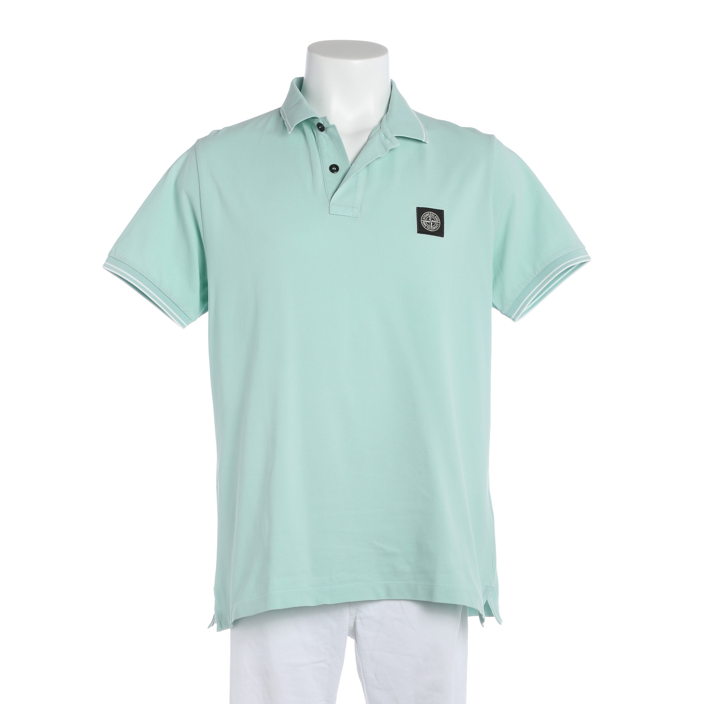Stone Island Poloshirt in XL in türkis, Produktansicht