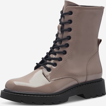 Bottines à lacets Tamaris en gris : devant