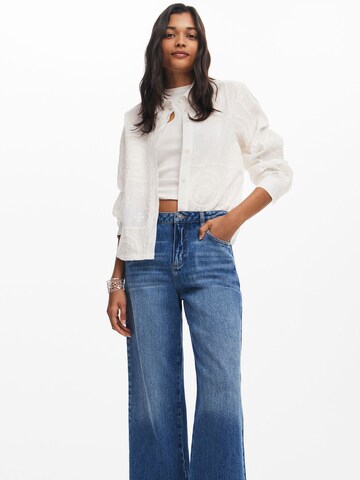 Wide Leg Jean Desigual en bleu