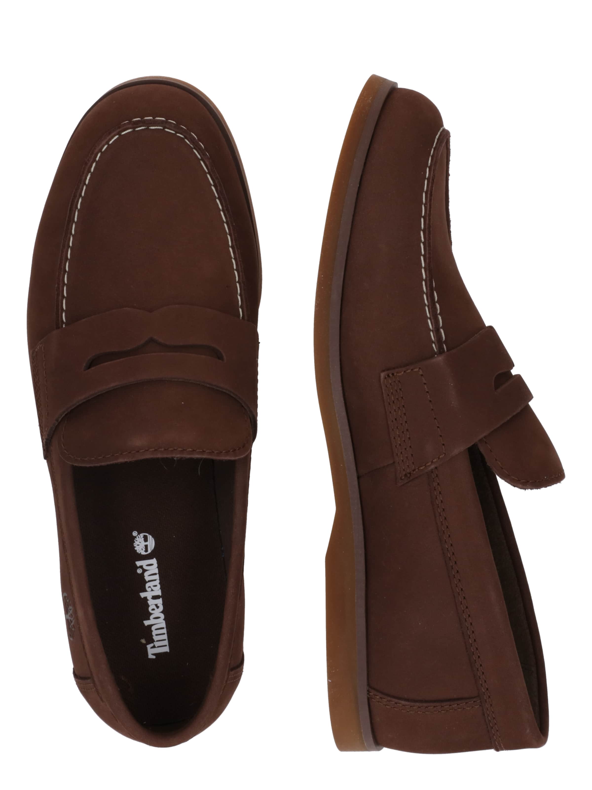 TIMBERLAND Мокасини в кафяво