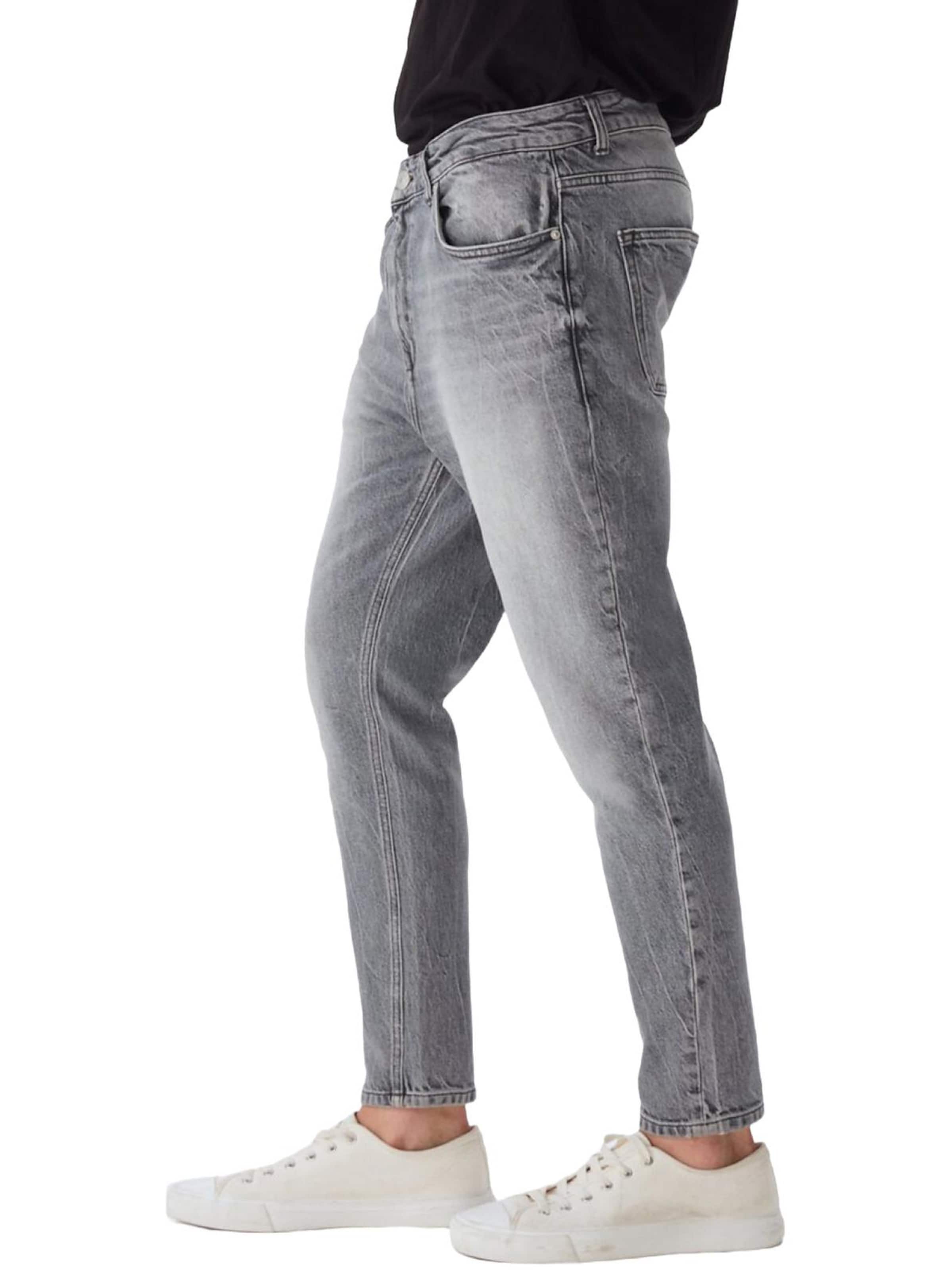 Tapered Jeans 'LTB Jeans Herren Alessio Tapered Slim Mid Waist Jeanshose' di LTB Jeans in grigio