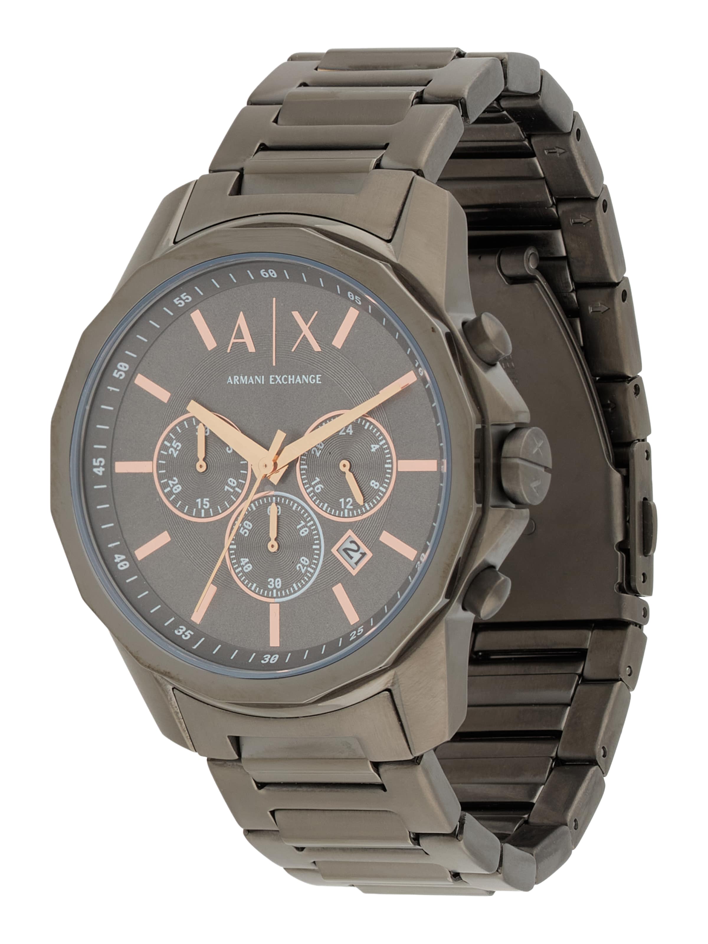 ARMANI EXCHANGE Analoog horloge in de kleur Brons / Antraciet, Productweergave