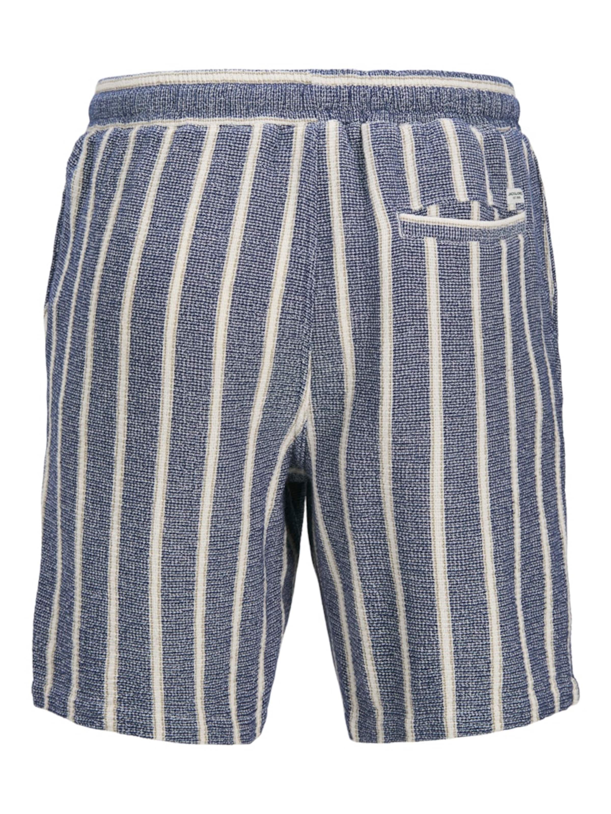 JACK & JONES Широка кройка Панталон 'JPSTJAiden' в синьо