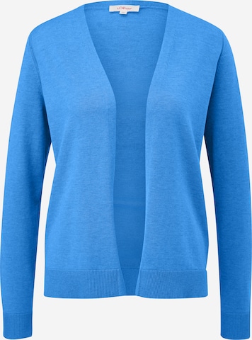 s.Oliver Strickjacke in Blau: Vorderseite