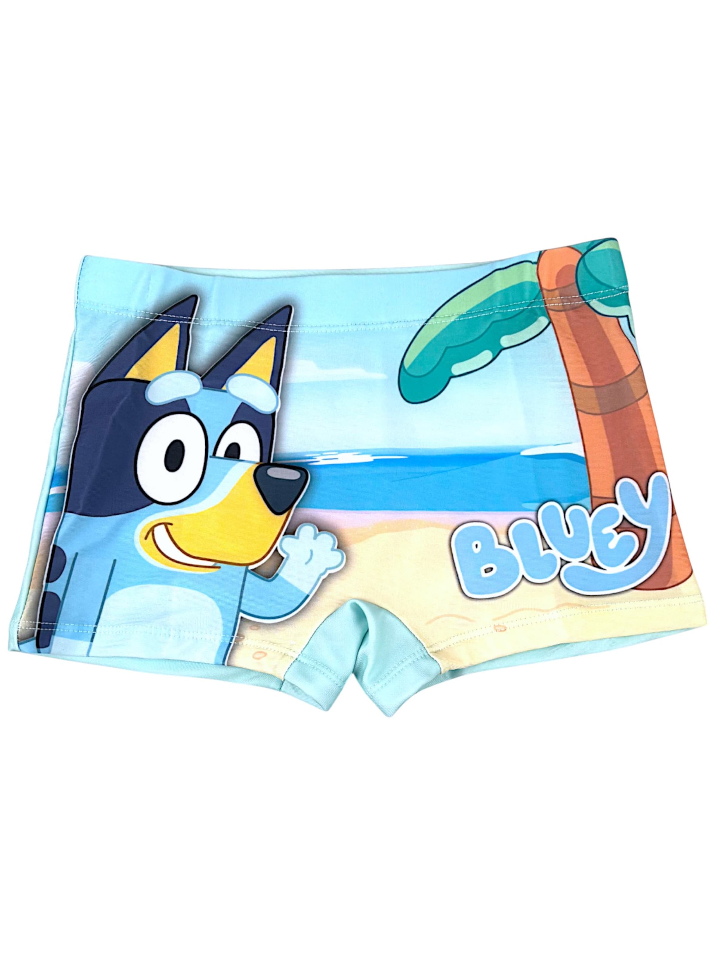 Bluey Board Shorts 'Bluey Badehose' in Blue: front