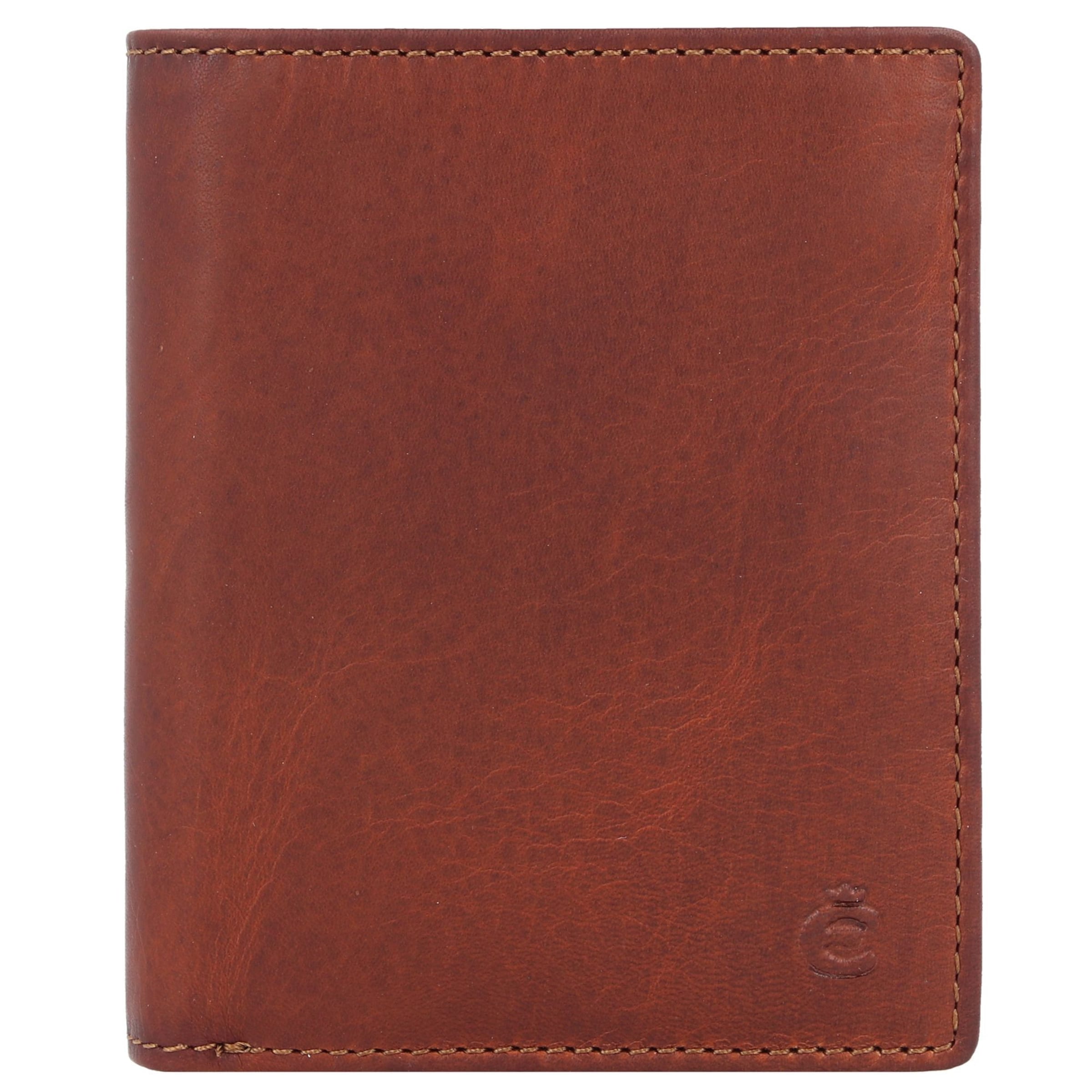 Portamonete 'Dallas' di Esquire in marrone: frontale