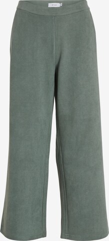 VILA Wide leg Pants 'Suda' in Green: front