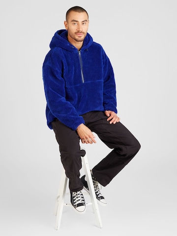 LEVI'S ® Sweatshirt 'Cozy Half Zip Hoodie' in Blau