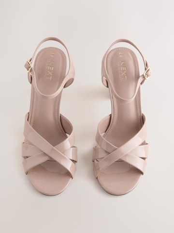 Next Strap sandal in Pink