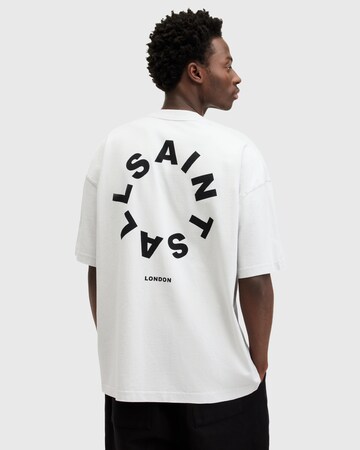 AllSaints Shirt 'TIERRA' in Grijs: voorkant