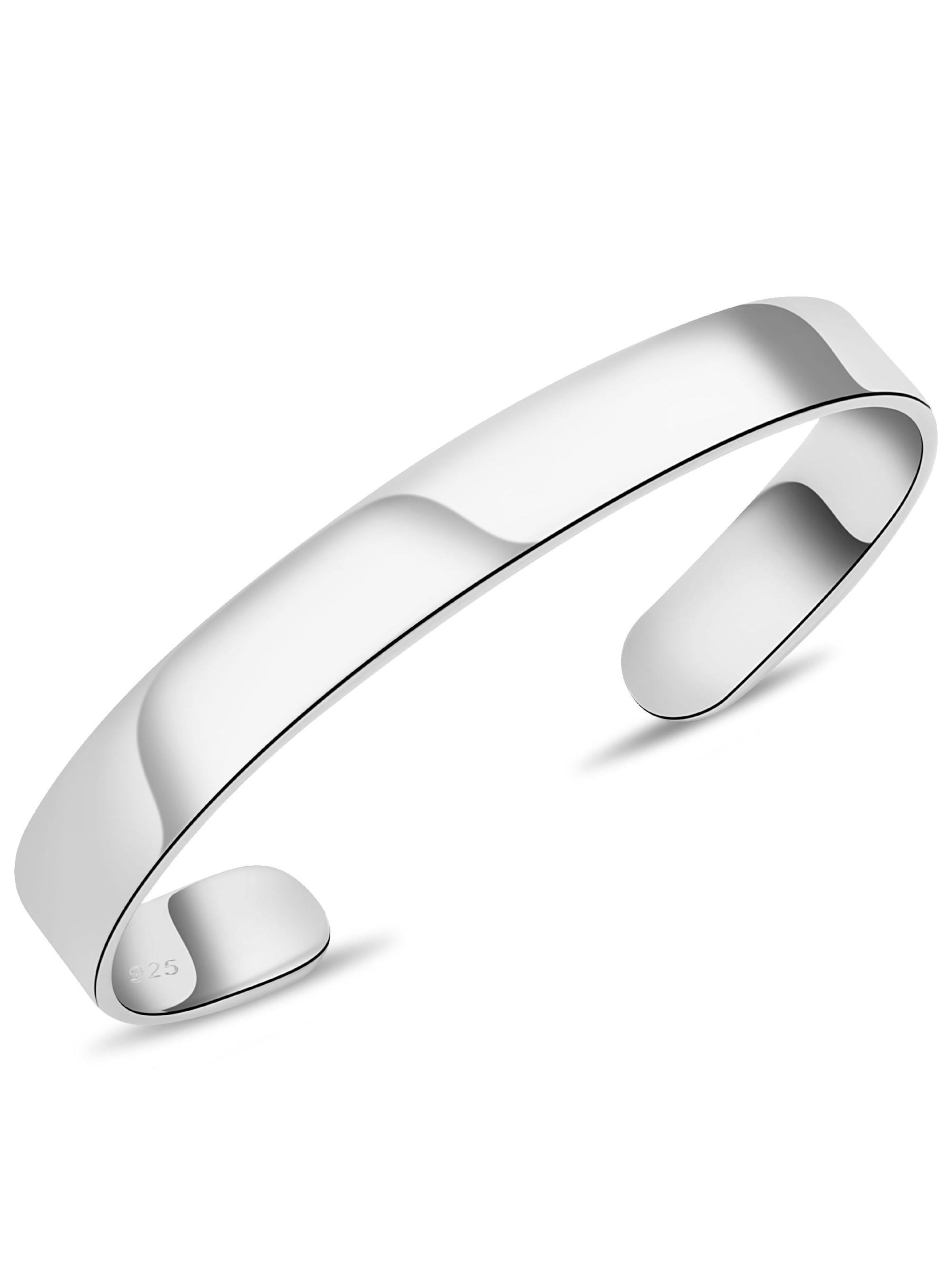 Tony Fein Bracelet 'Armreif' in Silver: front