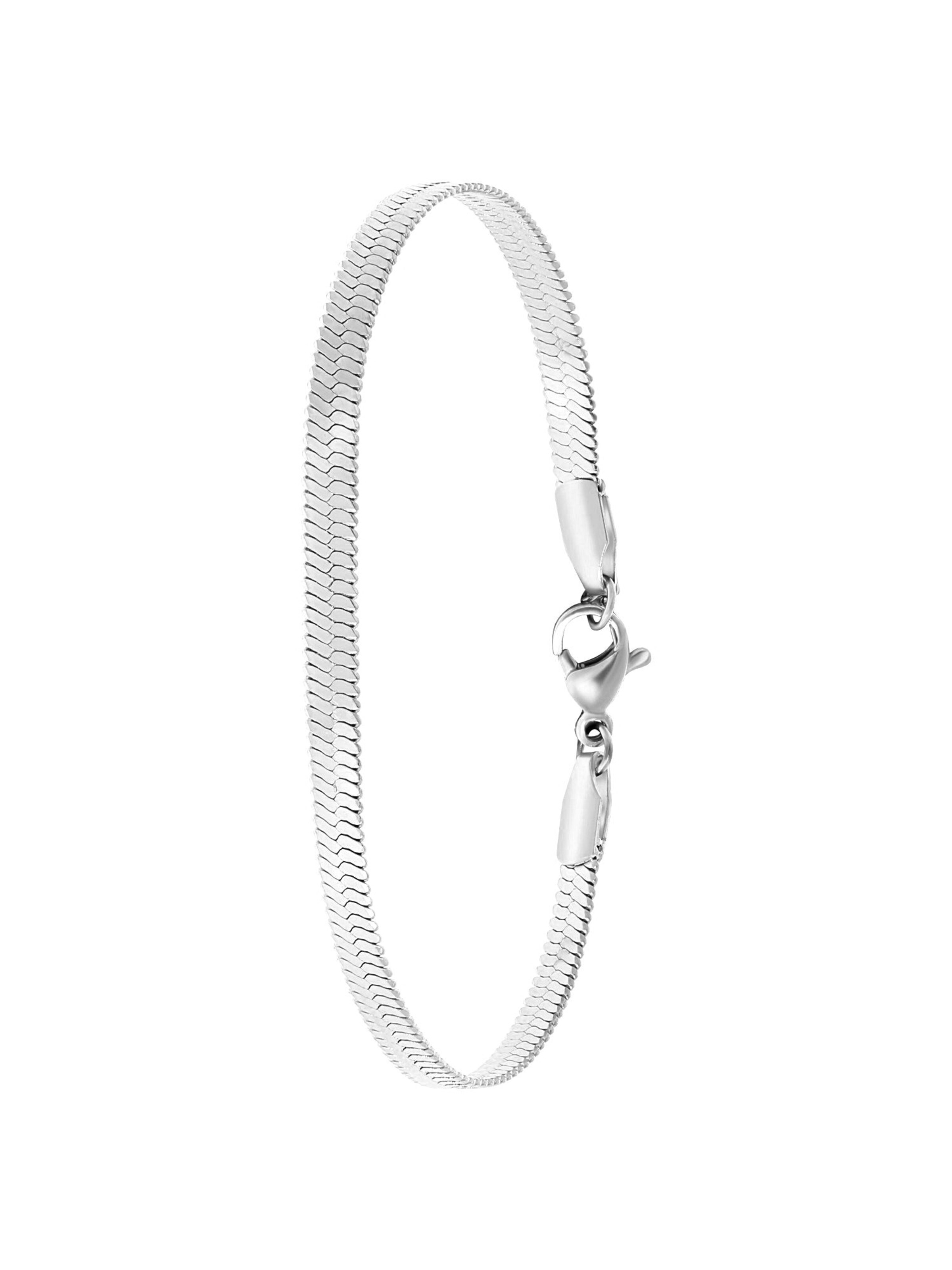Lucardi Bracelet in Silver: front