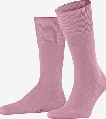 FALKE Socks 'Airport' in Pink: front