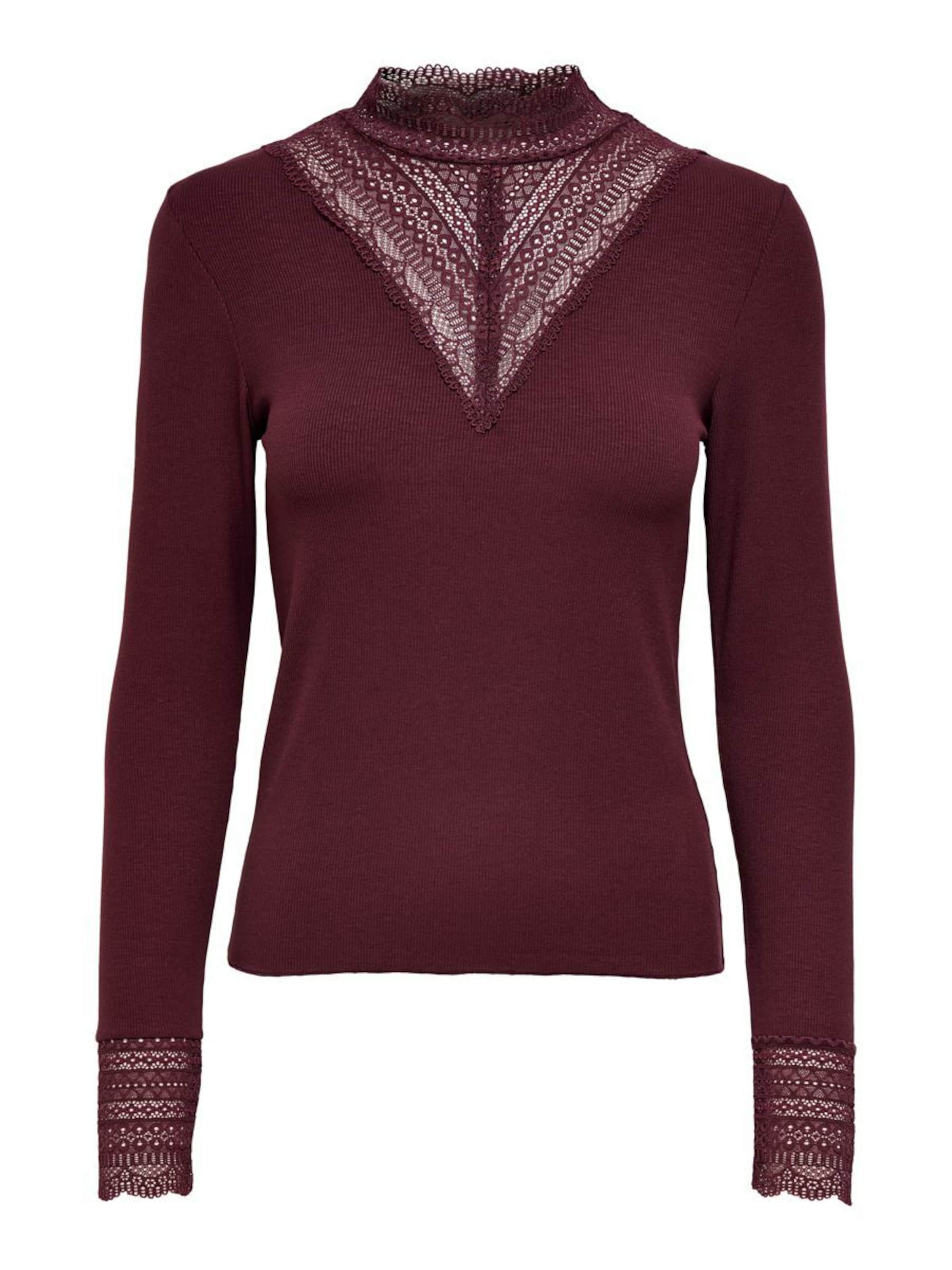 ONLY Μπλουζάκι 'Tilde' σε κόκκινο: μπροστά