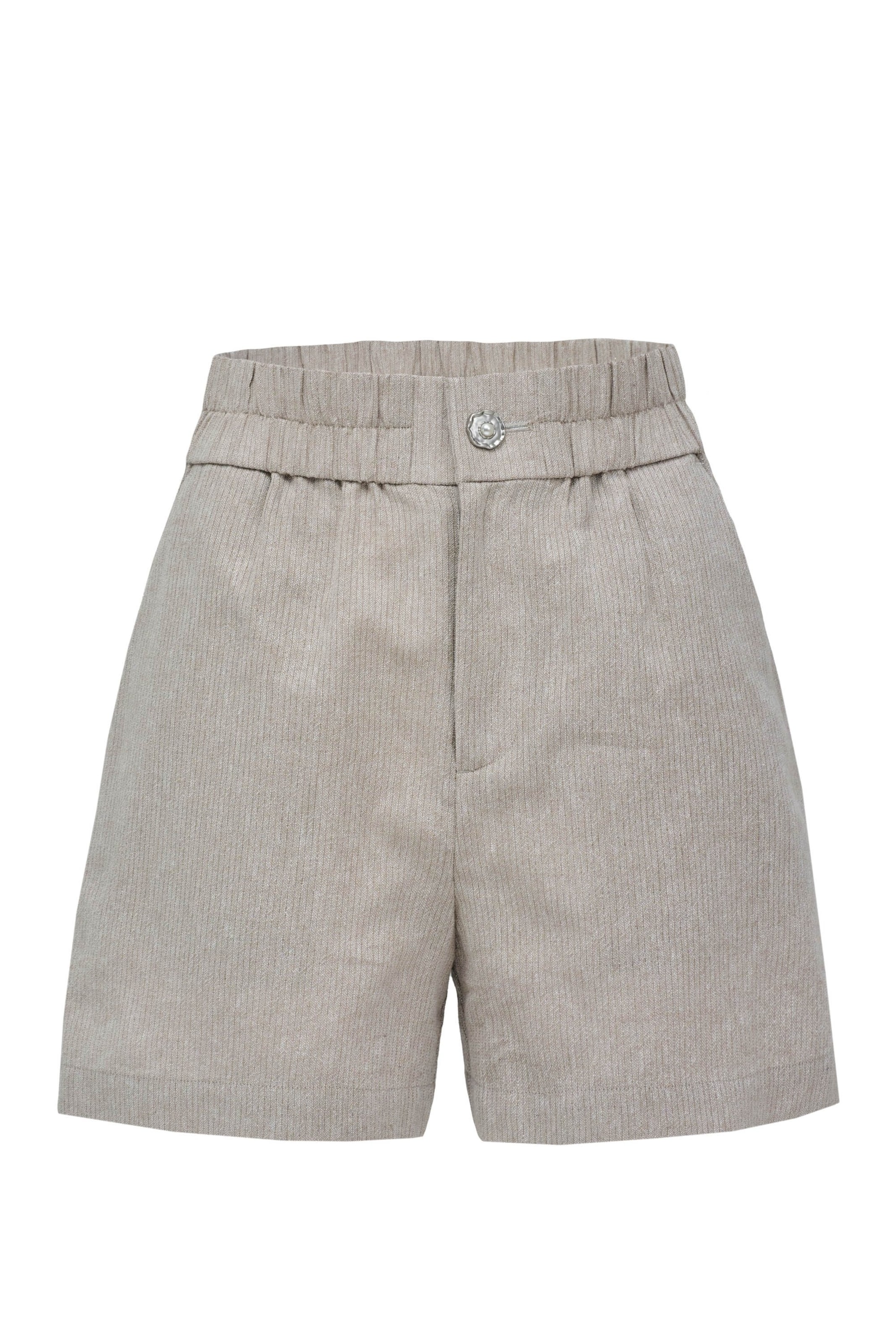 Salsa Jeans Loosefit Broek in Beige: voorkant