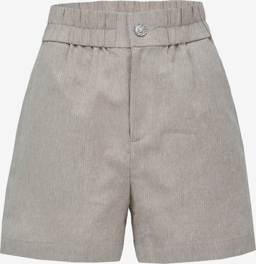 Salsa Jeans Loosefit Shorts High Rise in Beige: Vorderseite