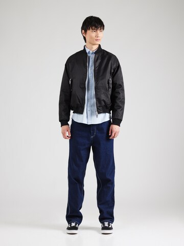GANT Slim fit Overhemd in Blauw