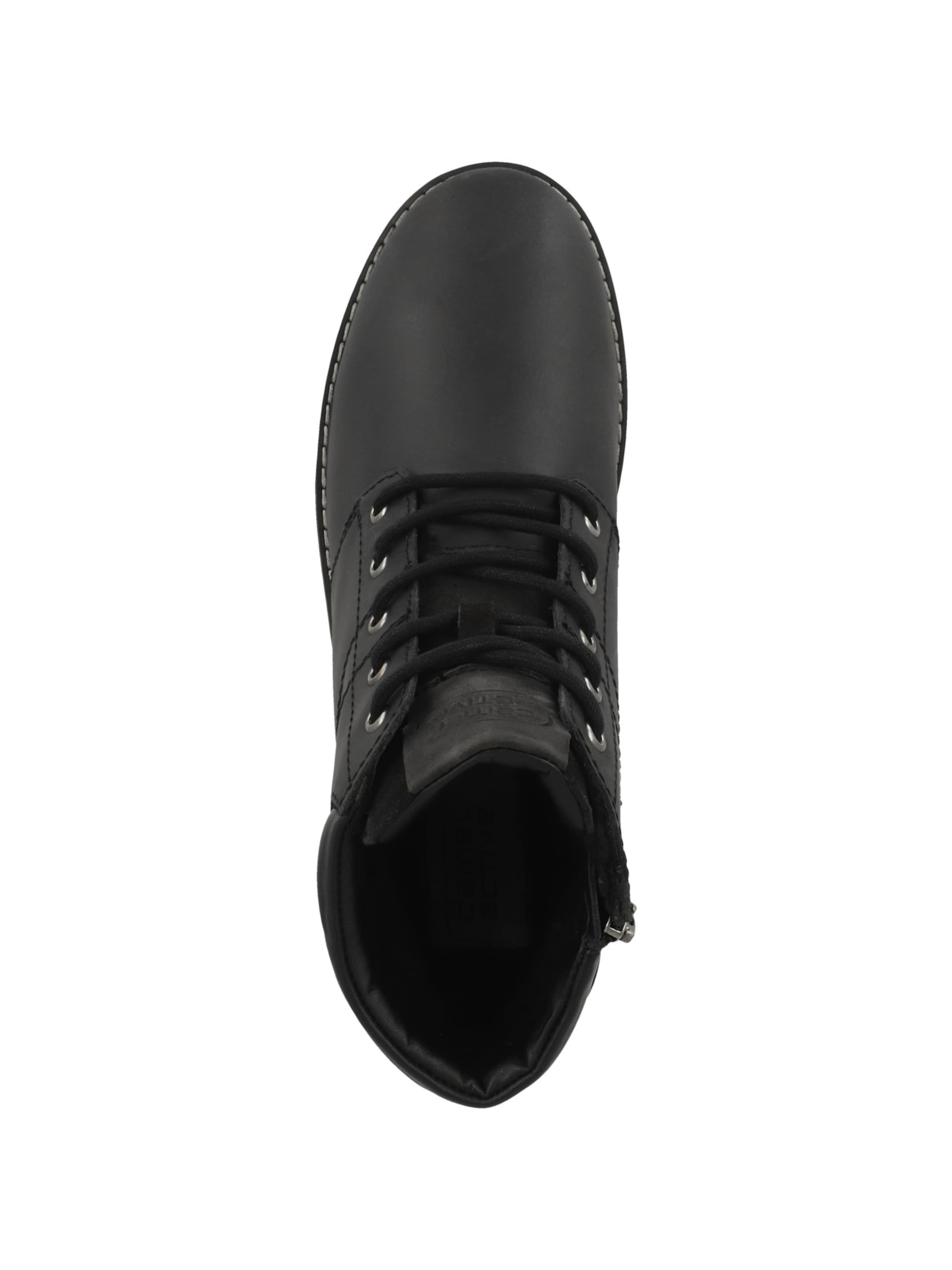 CAMEL ACTIVE Lace-Up Boots 'BUST' in Black