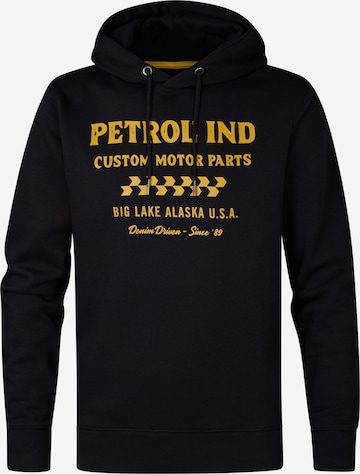 Petrol Industries Sweatshirt 'Kowak' in Schwarz: Vorderseite